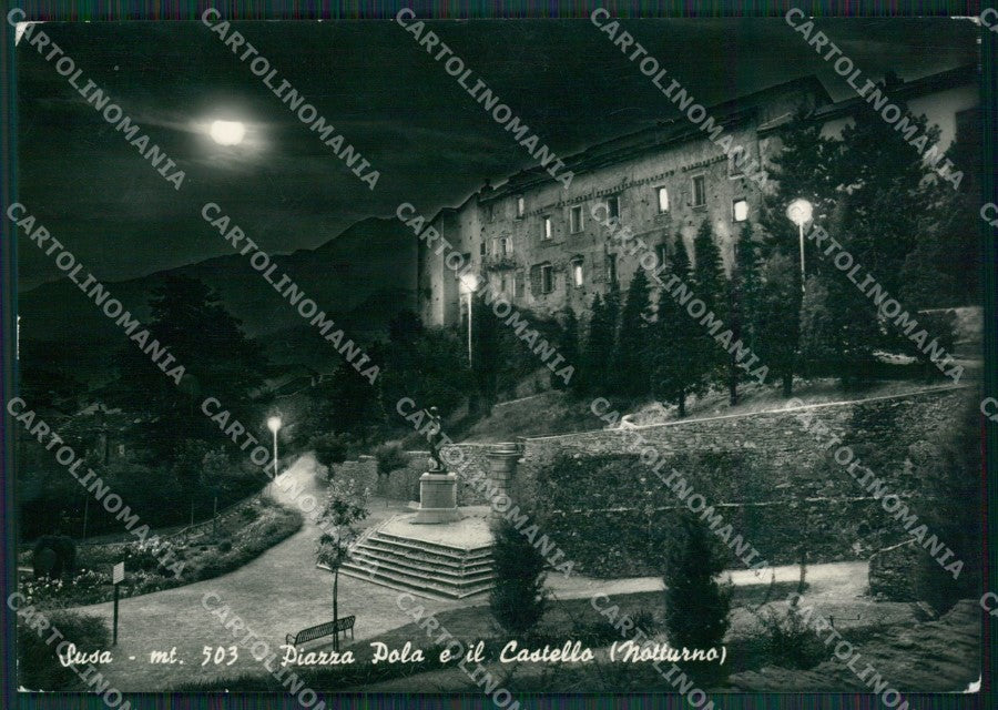 Torino Susa Chiaro di Luna Foto FG cartolina KB2152 – fronte
