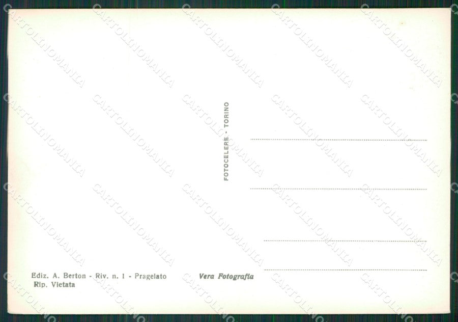 Torino Sestriere Pascolo Foto FG cartolina KB2164 – retro