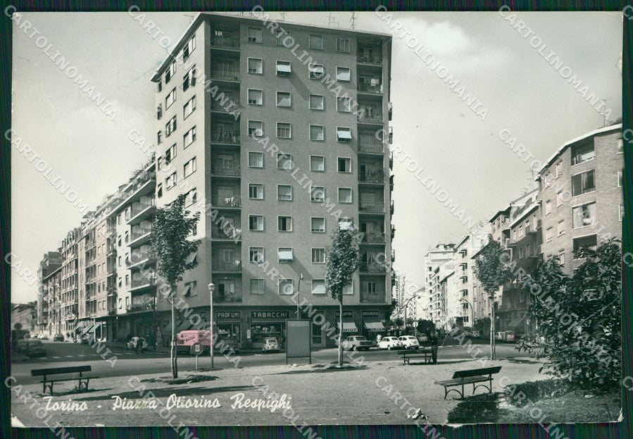 Torino Città Auto PIEGHE COLLA Foto FG cartolina KB2176 – fronte