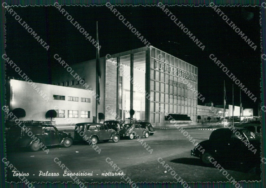 Torino Città Auto Palazzo Esposizioni Foto FG cartolina KB2184 – fronte