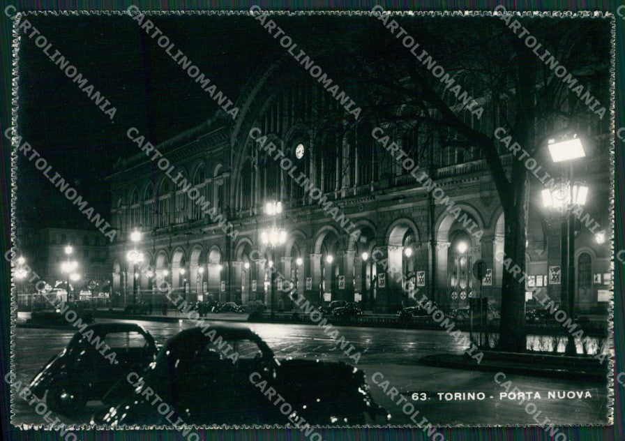 Torino Città Stazione Auto Foto FG cartolina KB2186 – fronte