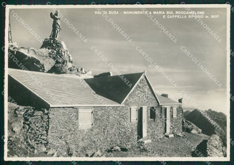 Torino Val di Susa Cappella Rifugio Rocciamelone Foto FG cartolina KB2191 – fronte