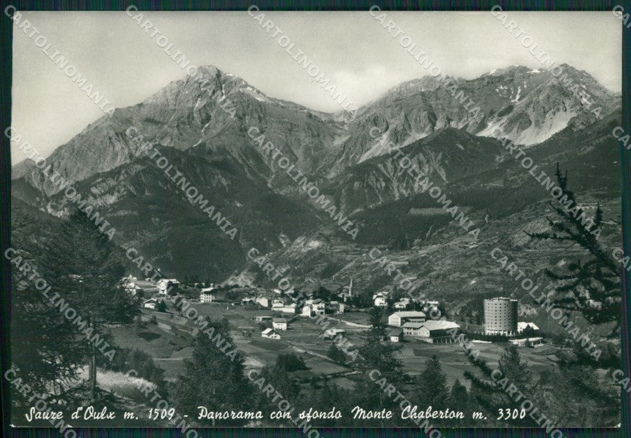 Torino Sauze d'Oulx Monte Chaberton PIEGHINA Foto FG cartolina KB2194 – fronte