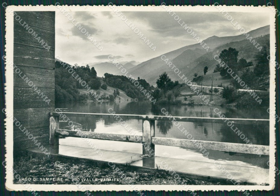 Cuneo Sampeyre Lago di Valle Varaita Foto FG cartolina KB2202 – fronte