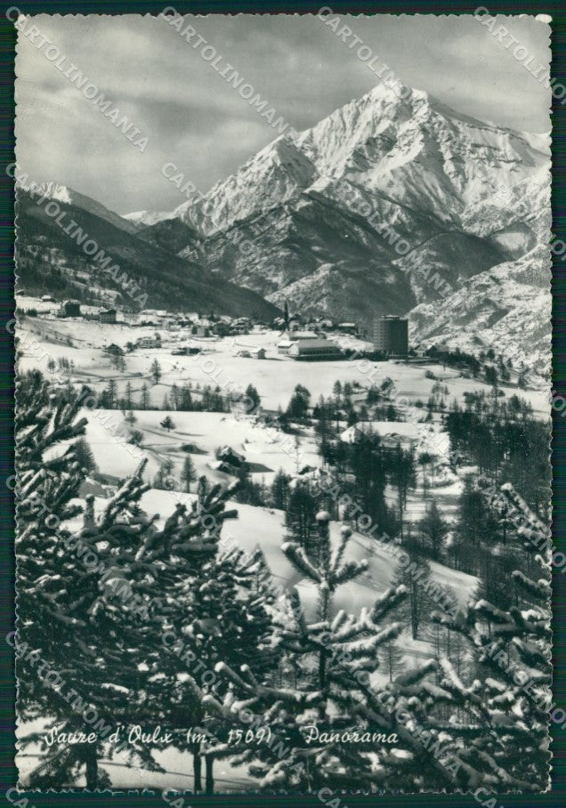 Torino Sauze d'Oulx Nevicata STRAPPINO Foto FG cartolina KB2213 – fronte
