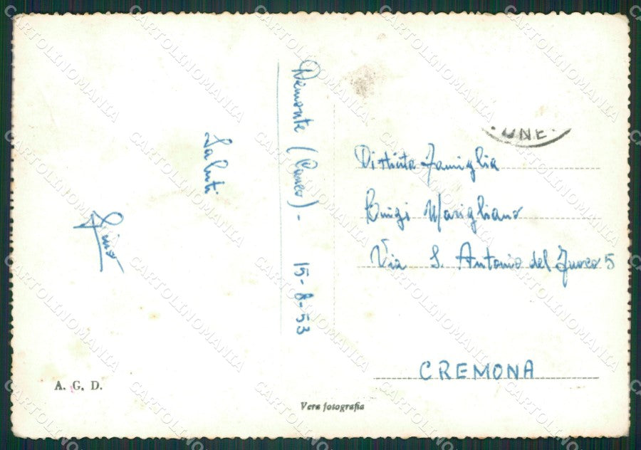 Cuneo Demonte Foto FG cartolina KB2225 – retro