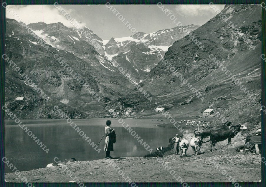 Torino Usseglio Malciussia Pascolo PIEGHINA Foto FG cartolina KB2230 – fronte
