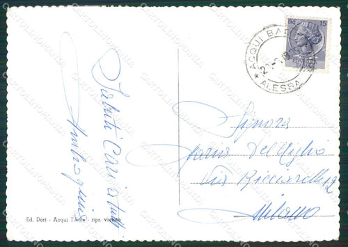 Alessandria Acqui Terme Foto FG cartolina KB2249 – retro