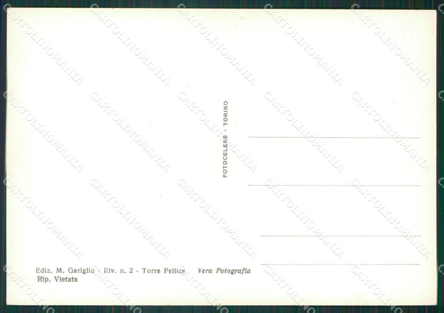 Torino Torre Pellice Foto FG cartolina KB2250 – retro