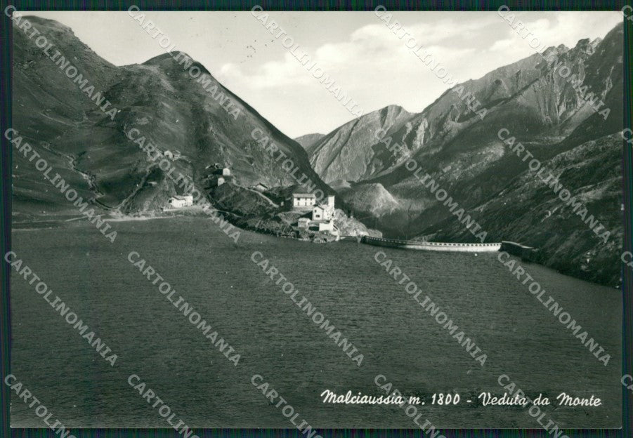 Torino Usseglio Malciussia Diga Foto FG cartolina KB2256 – fronte