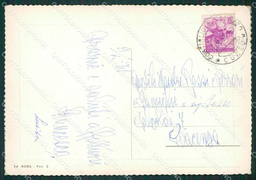 Cuneo Costigliole di Saluzzo FG cartolina KB2263 – retro
