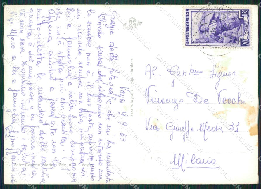 Torino Vayes Foto FG cartolina KB2266 – retro