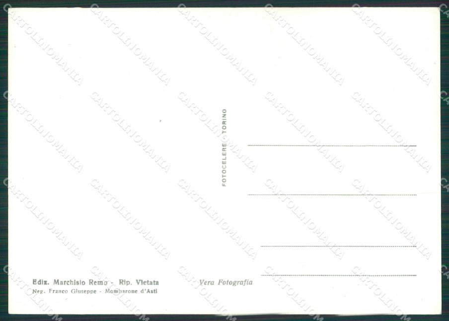 Asti Montiglio Monferrato Foto FG cartolina KB2268 – retro