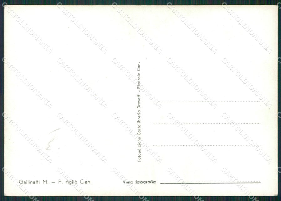 Torino Agliè Canavese Foto FG cartolina KB2270 – retro
