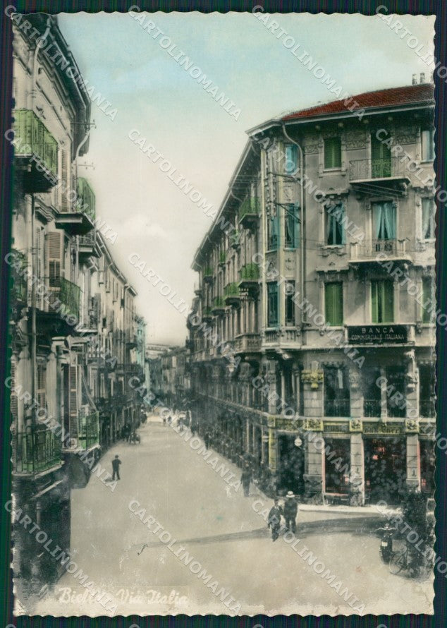 Biella Città ABRASA Foto FG cartolina KB2310 – fronte