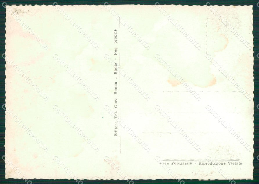 Biella Città ABRASA Foto FG cartolina KB2310 – retro