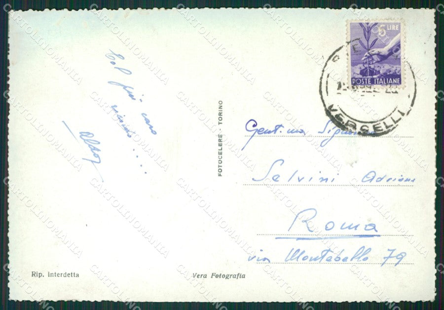 Biella Città Monte Tovo Foto FG cartolina KB2311 – retro