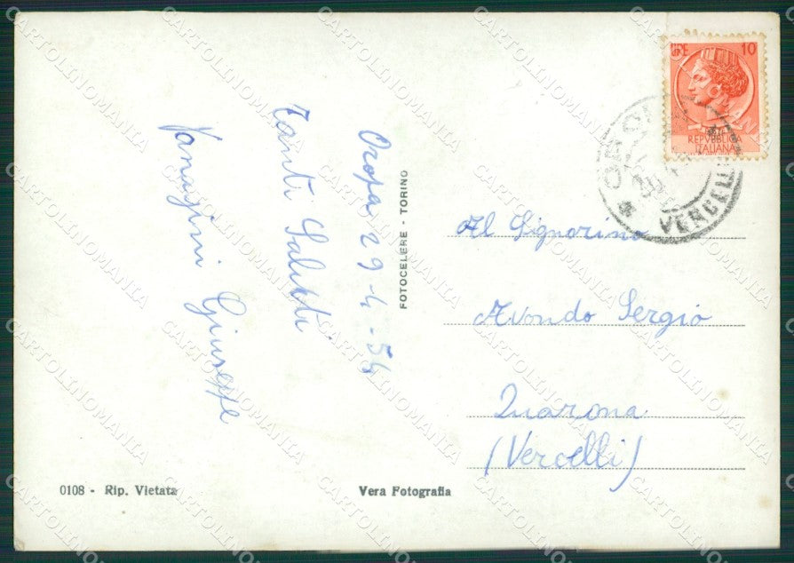 Biella Oropa Foto FG cartolina KB2317 – retro