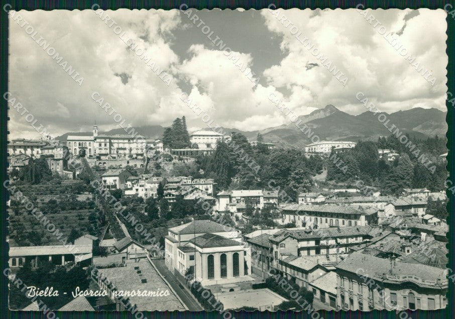 Biella Città Foto FG cartolina KB2318 – fronte