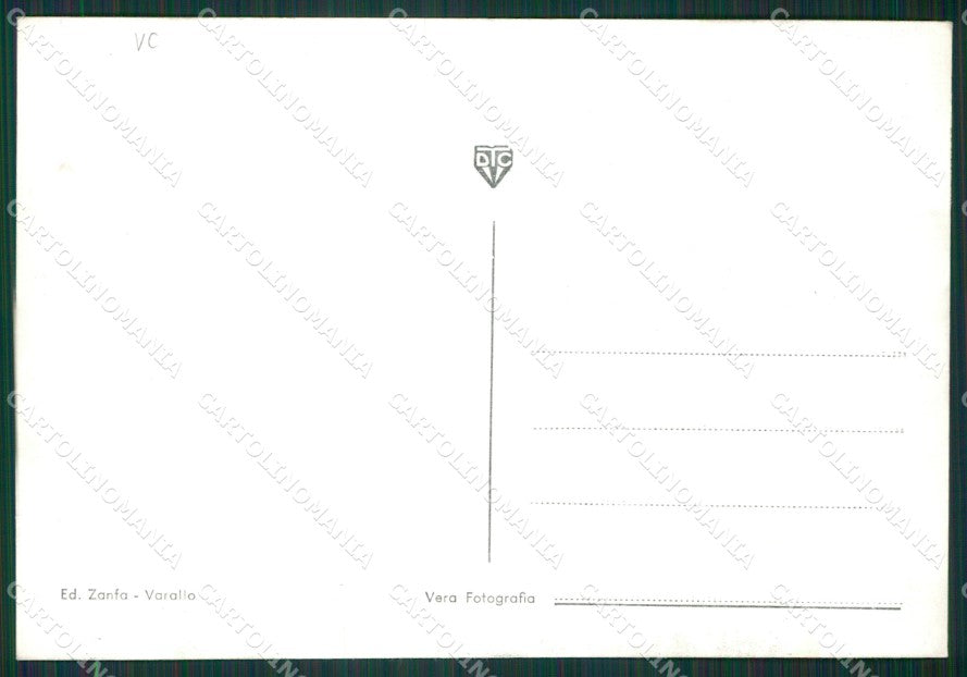 Vercelli Alagna Valsesia Nevicata Cima Carnera Foto FG cartolina KB2323 – retro