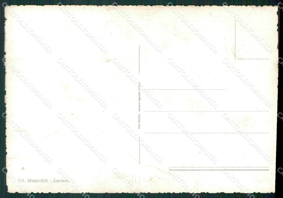 Cuneo Roccaforte Mondovì Lurisia PIEGHE Foto FG cartolina KB2348 – retro