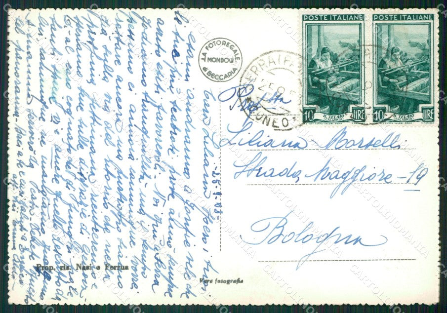 Cuneo Pamparato Serra di Foto FG cartolina KB2355 – retro