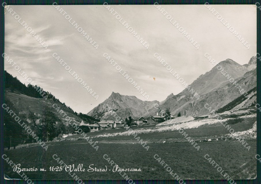 Cuneo Argentera Bersezio PIEGHE Foto FG cartolina KB2357 – fronte
