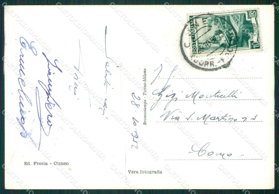 Cuneo Città Monviso Foto FG cartolina KB2369 – retro
