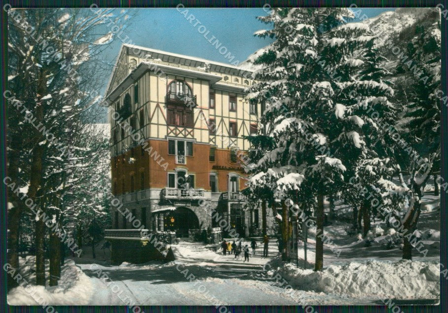 Cuneo Limone Piemonte PIEGHE Foto FG cartolina KB2373 – fronte