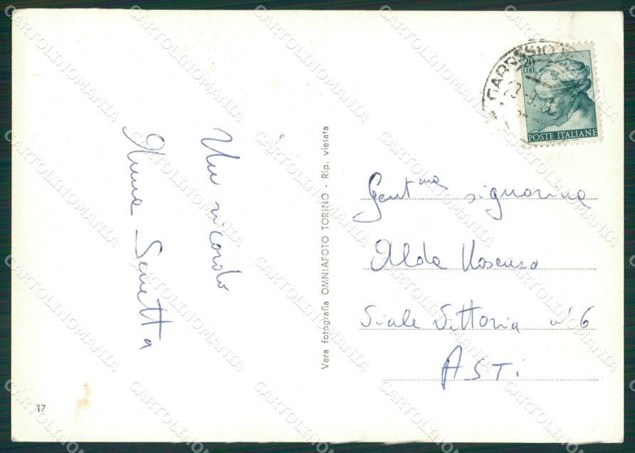 Cuneo Garessio Foto FG cartolina KB2377 – retro