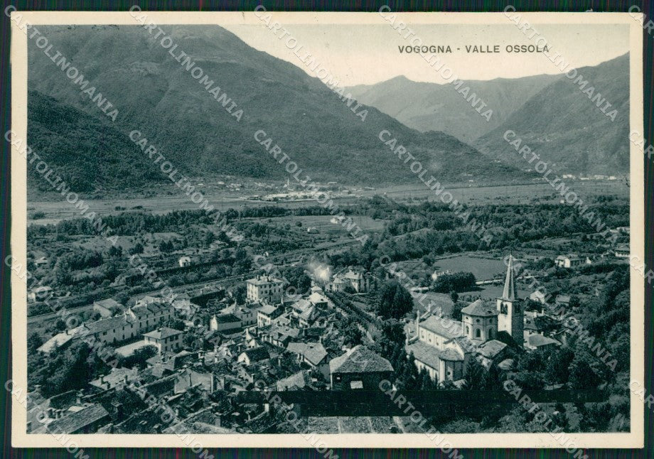 Verbania Vogogna PIEGHE Foto FG cartolina KB2405 – fronte