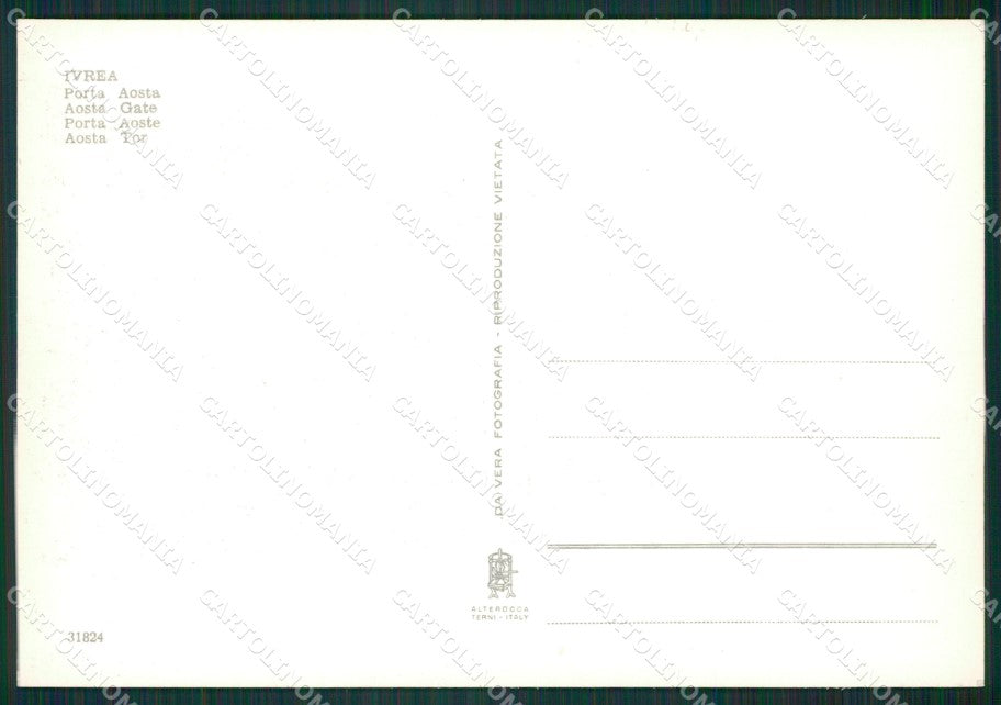 Torino Ivrea Auto Foto FG cartolina KB2426 – retro