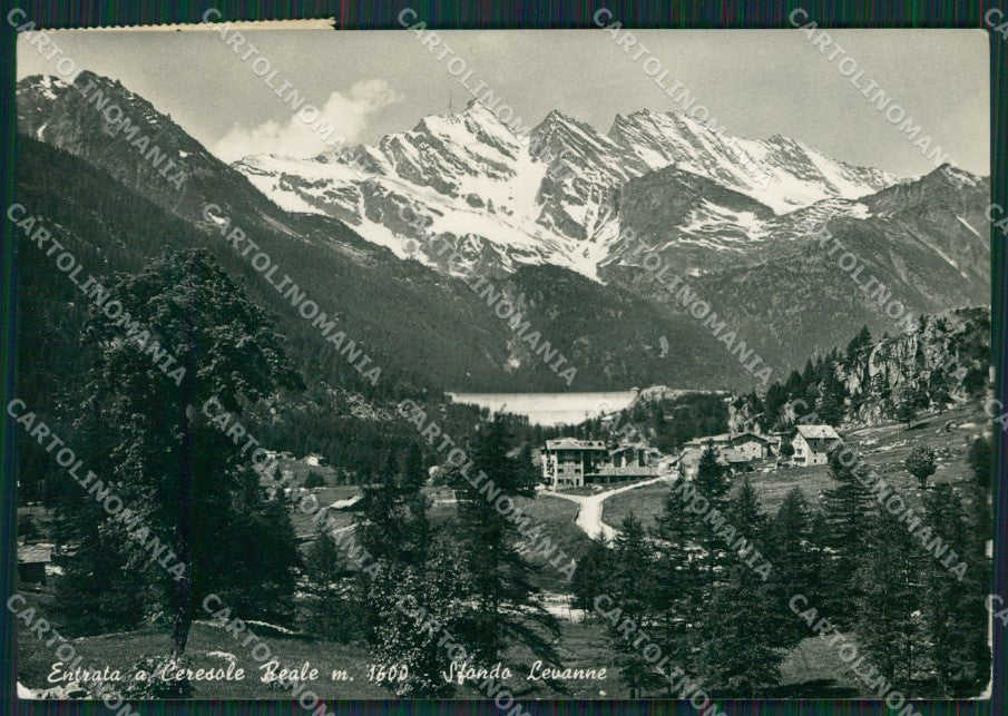 Torino Ceresole Reale Levanne Foto FG cartolina KB2435 – fronte
