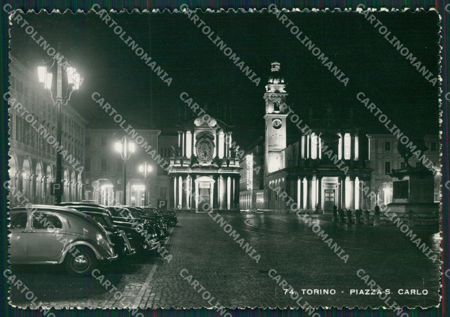 Torino Città Auto Foto FG cartolina KB2441 – fronte