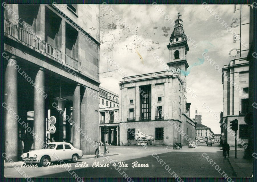 Torino Città Auto Foto FG cartolina KB2462 – fronte