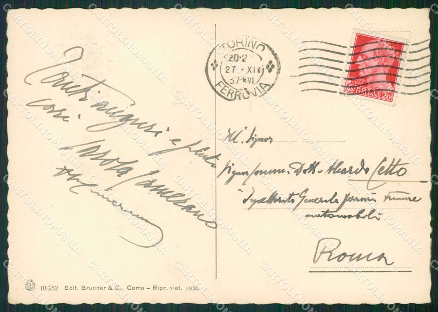 Torino Città FG cartolina KB2466 – retro