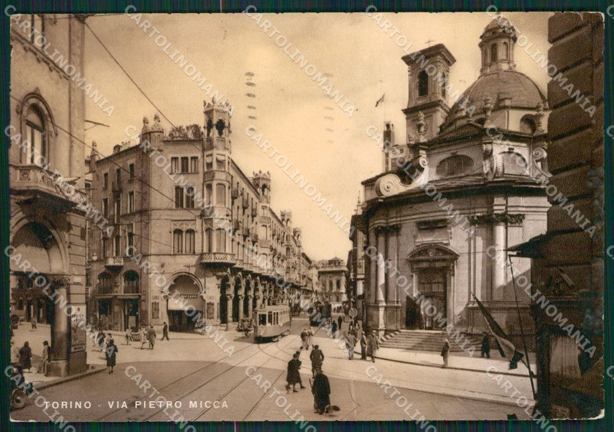 Torino Città Tram FG cartolina KB2470 – fronte