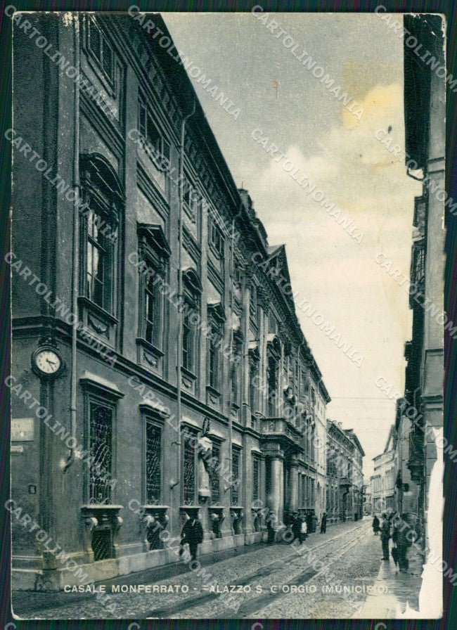 Alessandria Casale Monferrato PIEGHE ABRASA Foto FG cartolina KB2480 – fronte