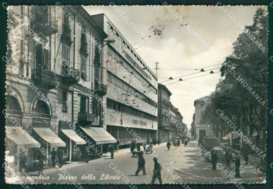 Alessandria Città ABRASA MACCHIE Foto FG cartolina KB2482 – fronte