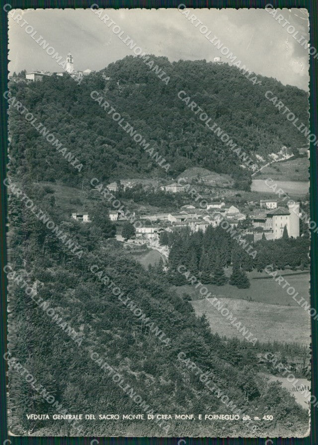 Alessandria Sacro Monte di Crea Monferrato Forneglio Foto FG cartolina KB2489 – fronte