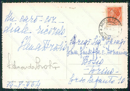 Alessandria Acqui Terme FORI FG cartolina KB2496 – retro