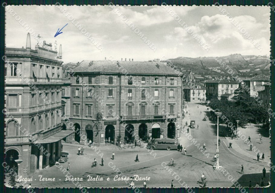 Alessandria Acqui Terme Corriera Foto FG cartolina KB2499 – fronte