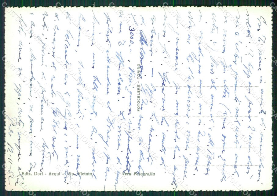 Alessandria Acqui Terme Corriera Foto FG cartolina KB2499 – retro