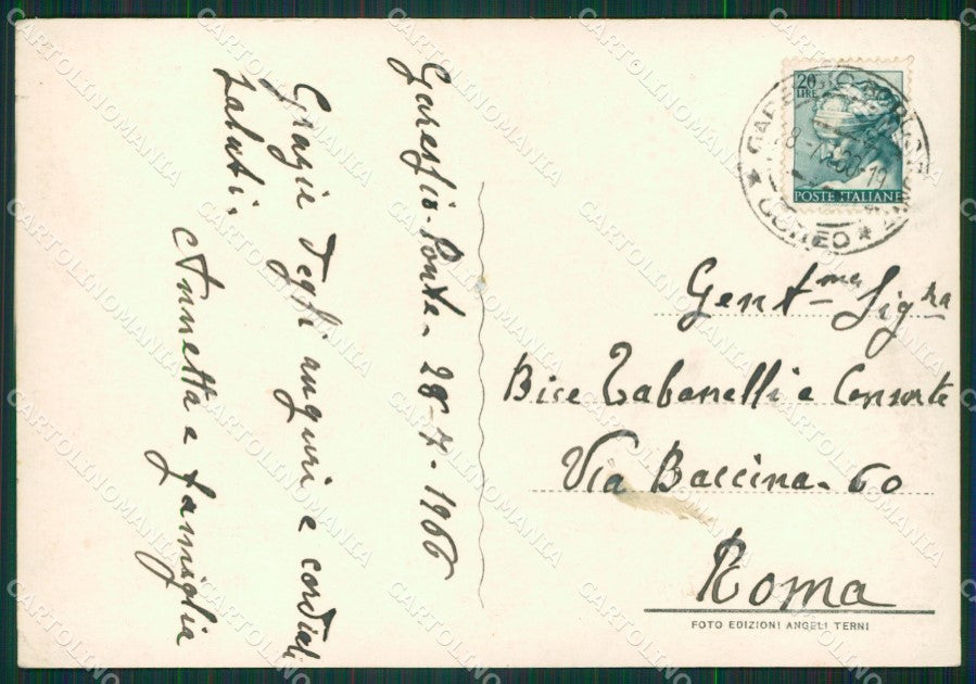 Cuneo Garessio Foto FG cartolina KB2505 – retro
