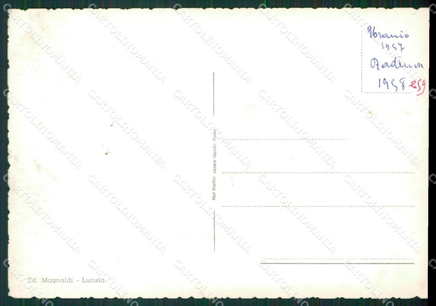 Cuneo Roccaforte Mondovì Lurisia PIEGHINE Foto FG cartolina KB2509 – retro