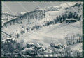 Cuneo Frabosa Soprana Nevicata Sci PIEGHINE Foto FG cartolina KB2511 – fronte