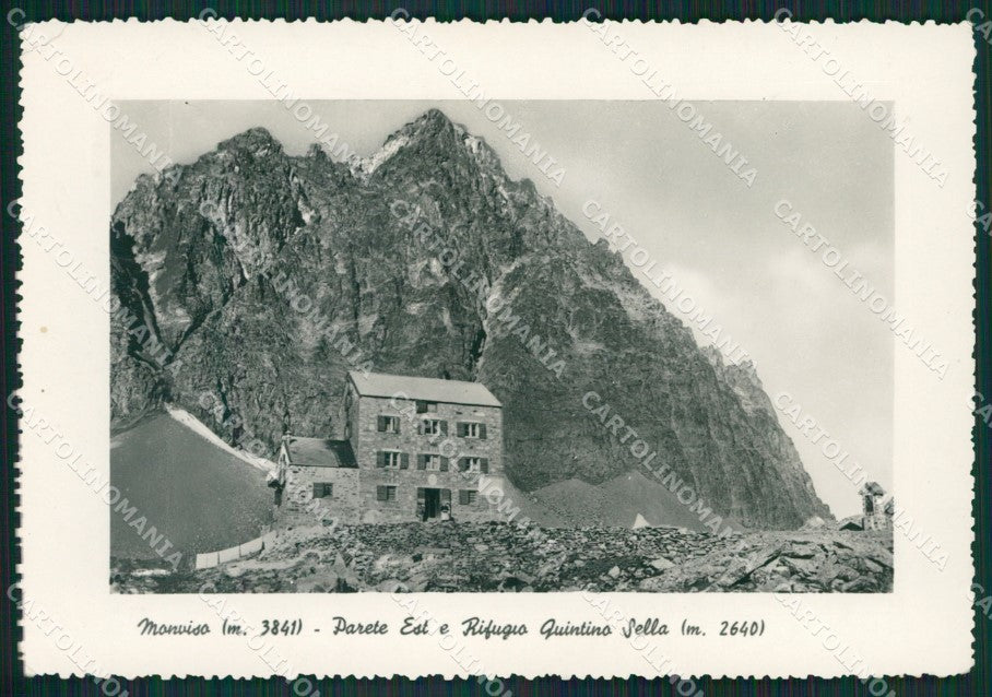 Cuneo Crissolo Rifugio Quintino Sella Monviso Foto FG cartolina KB2517 – fronte