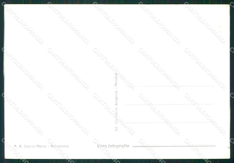 Cuneo Roccavione Foto FG cartolina KB2520 – retro