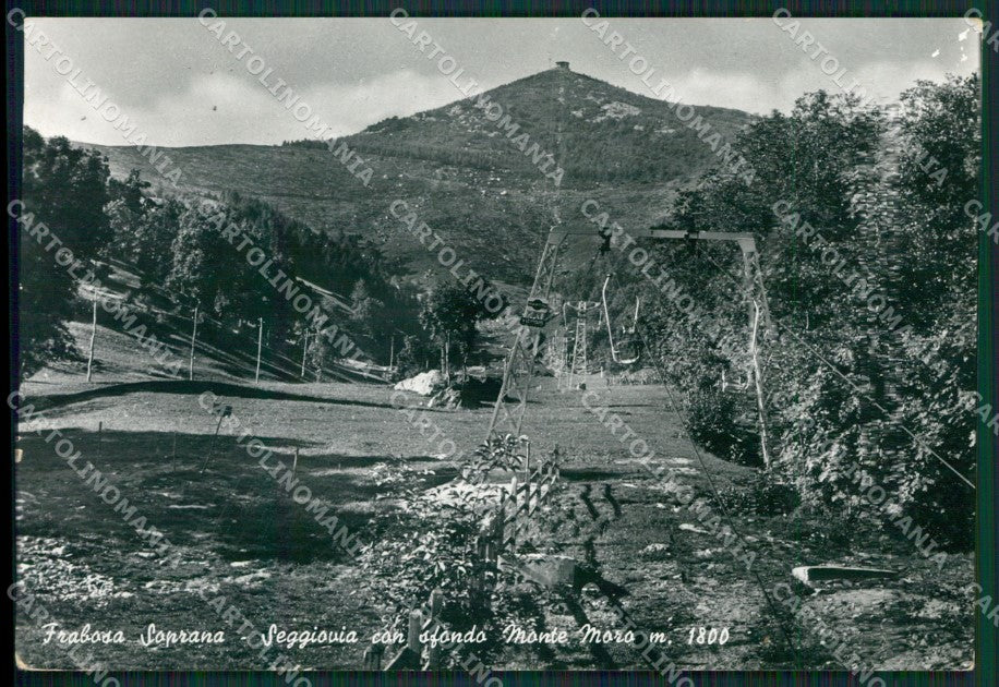 Cuneo Frabosa Soprana Seggiovia Monte Moro Foto FG cartolina KB2523 – fronte