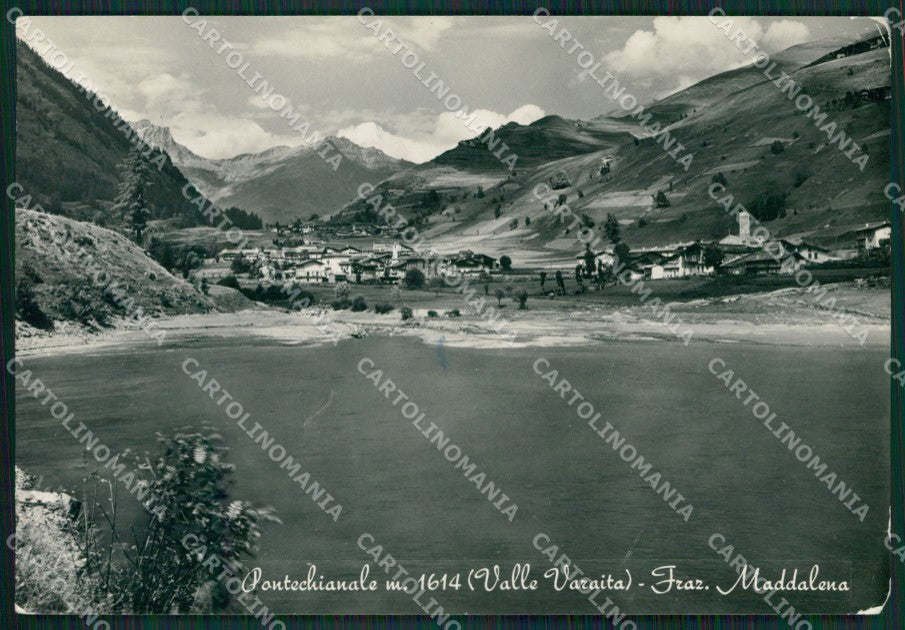 Cuneo Pontechianale Maddalena Foto FG cartolina KB2532 – fronte